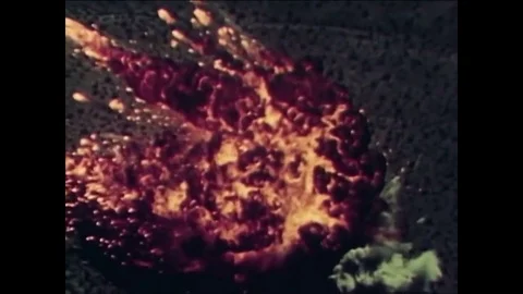 An air force jet pilot experiences an emergency and must eject. Stock Footage 84723910