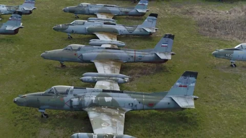 Air force museum Stock Footage 254975144