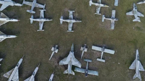 Air force museum Stock Footage 254975311