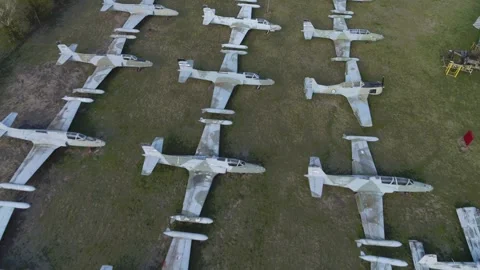Air force museum Stock Footage 254975761