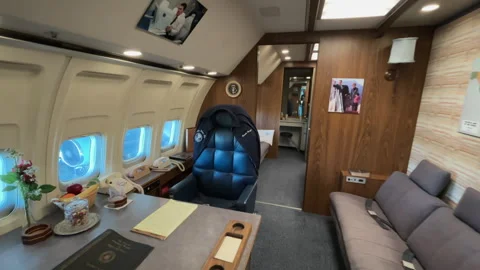 Air Force One cabin Interior Stock Video Pond5
