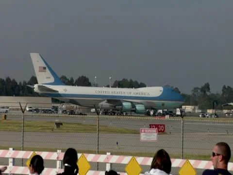 Air Force One Stock Footage 22156927