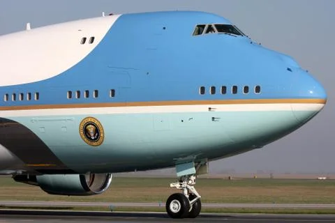 Air force one Stock Photos