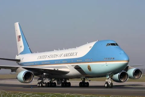 Air force one Stock Photos