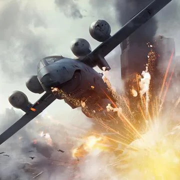 Air force plane Stock Illustration