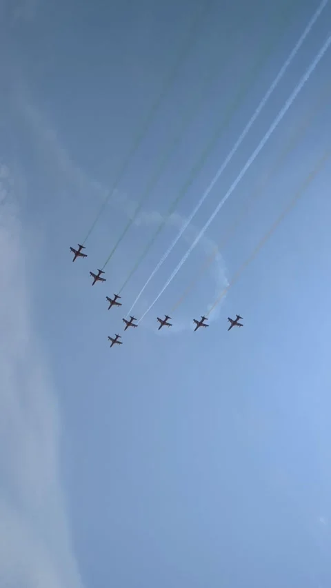 Air Force show 2024 Stock Footage 287303687