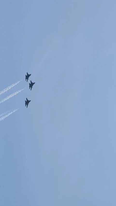 Air Force show 2024 Stock Footage 287303809