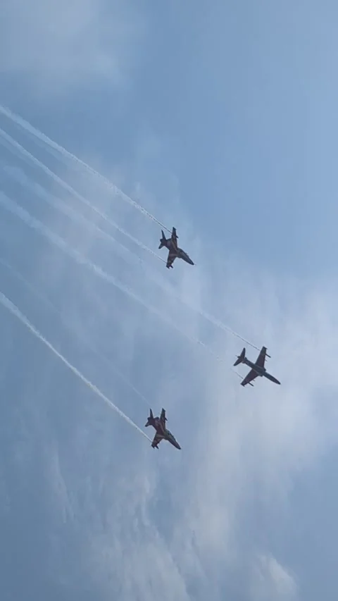 Air Force show 2024 Stock Footage 287303821