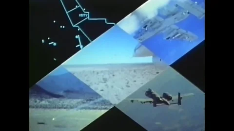 The Air Force Systems Command?s mission is to develop and produce new leading Stock Footage 79423852