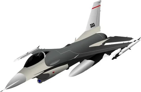 Air force team. Vector illustration Stock Illustration