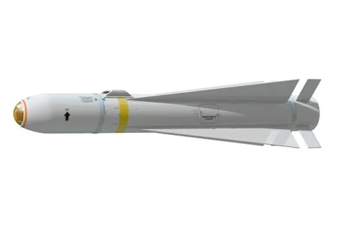 Air-to-ground missile Stock Illustration