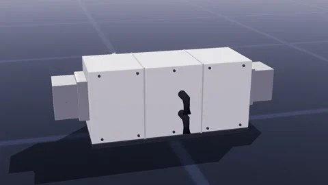 Air handler hvac plant 3d loop 3D animation seamless loop 스톡 동영상 341781520