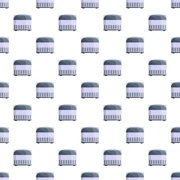 Air humidifier pattern creating a seamless background design Stock Illustration