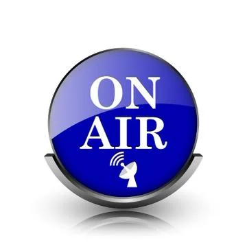 On air icon Illustrazione stock