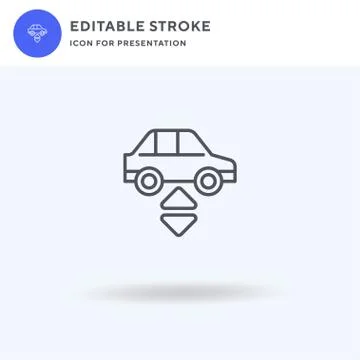 Air icon vector, filled flat sign, solid pictogram isolated on white, logo 스톡 일러스트