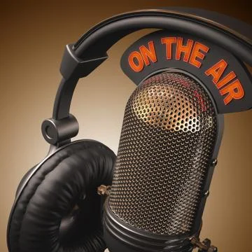 On The Air Stock Illustration