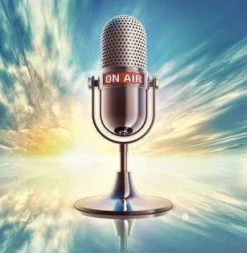 ON AIR Stock Illustration
