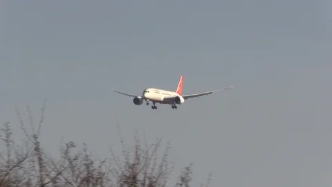 Air India Boeing 787 Dreamliner Stock Footage 86166620