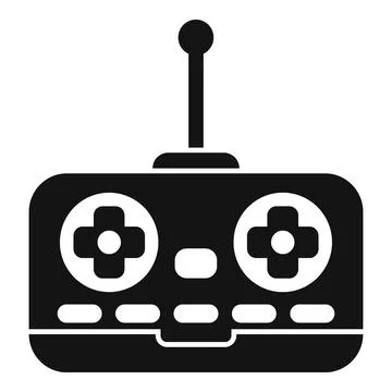 Air joystick control icon simple vector. Data system Stock Illustration