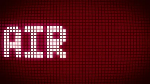On air, Led Display message Stock-Footage 84993170