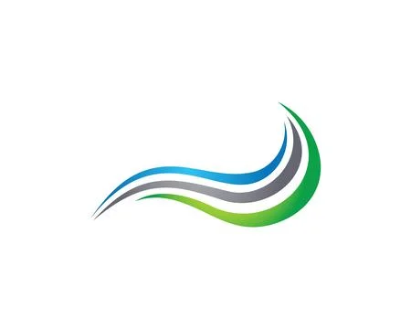 Air logo 3 icon template Stock Illustration
