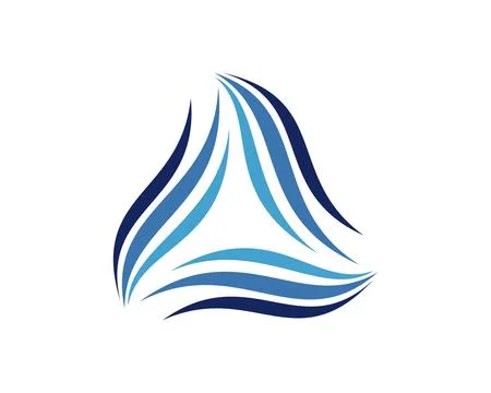 Air logo 5 icon template Stock Illustration