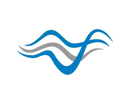 Air logo 6 icon template Stock Illustration