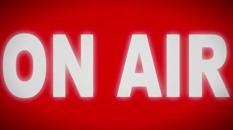On air. looping. Video stock 59991192