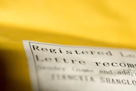Air Mail Packing Stock-Illustration