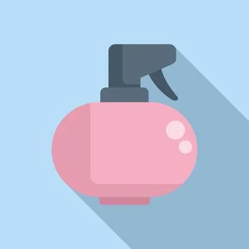 Air nozzle graffiti icon flat vector. Spray bottle Ilustración de archivo