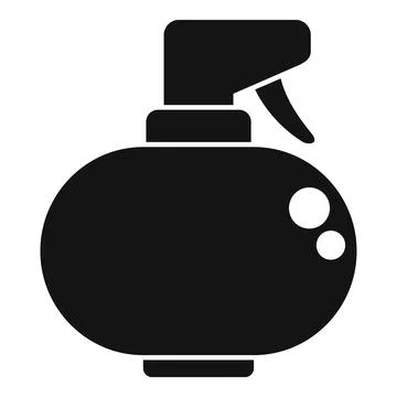 Air nozzle graffiti icon simple vector. Spray bottle Ilustración de archivo