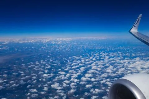 In the Air 스톡 사진
