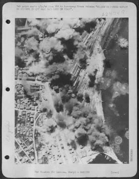 The Air Plan, Operation, Strangle, has worked since Feb 18, 1944 to choke ... Stock Photos