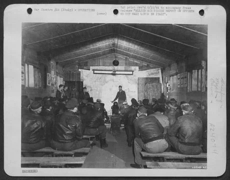 The Air Plan, Operation, Strangle, has worked since Feb 18, 1944 to choke ... Fotos de archivo