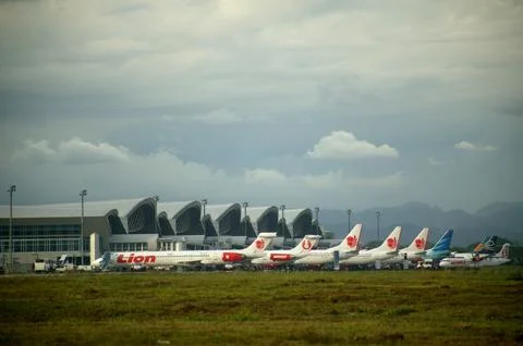Air plane Stockfoto's