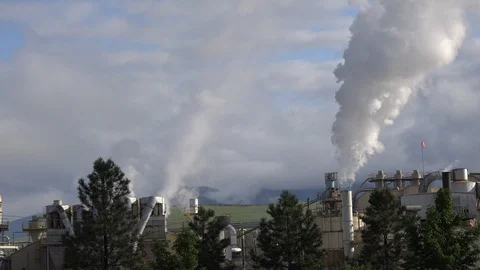 Air pollution. 4K Vídeo Stock 90922794