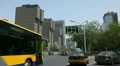 Air Pollution and Huge Traffic in Beijing, China due to Mongolian dust storm HD Footage