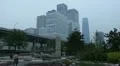 Air Pollution in Beijing CBD, China, Reflection, Yintai Center, time lapse HD Footage