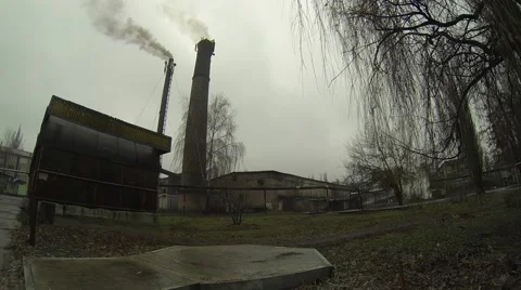Air pollution from coal using Stock Footage 57665405