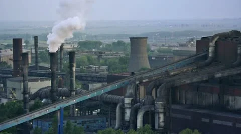 Air pollution concept Stock Footage 17621218