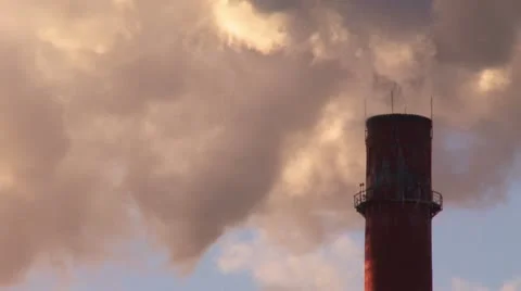 Air pollution. Stock Footage 10774453