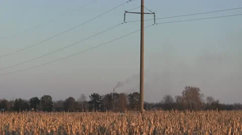 Air pollution Stock Footage