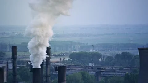 Air pollution Stock Footage 12422545