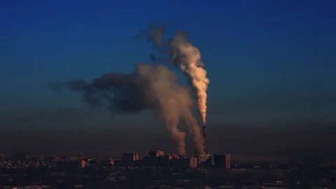 Air Pollution Stock Footage 76563747