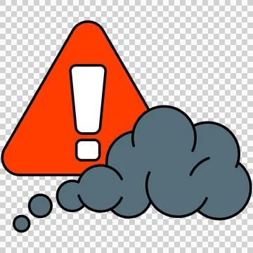 Air pollution Stock Illustration