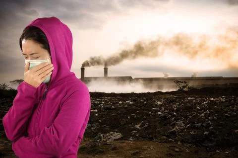 Air pollution. Stock Photos