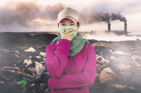Air pollution. Stock Photos