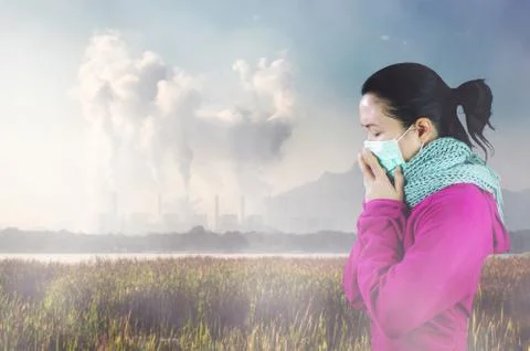 Air pollution. Stock Photos