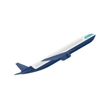 Air post delivery icon, flat style イラスト素材