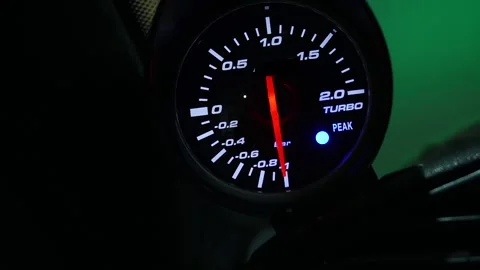 Air pressure indicator Stock Footage 235679955